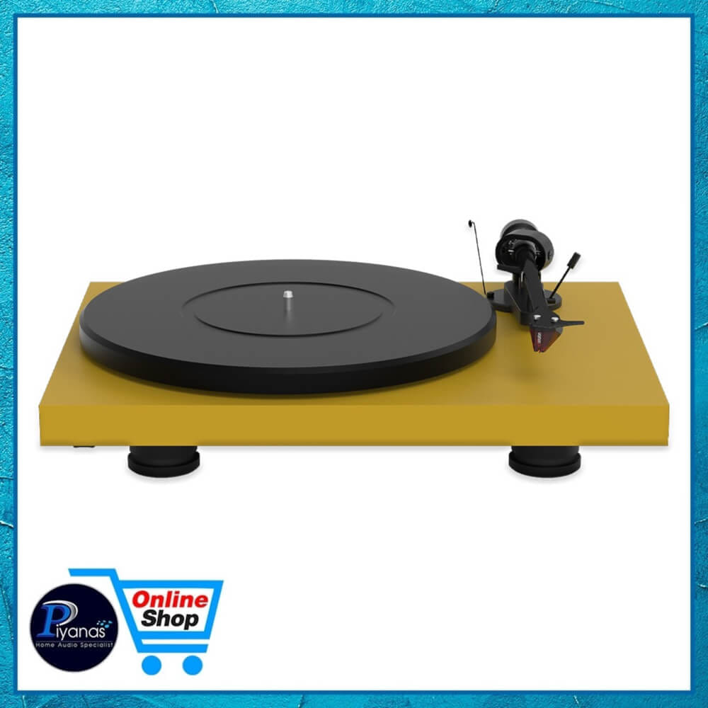 เครื่องเล่นแผ่นเสียง PROJECT : DEBUT CARBON EVO (พร้อมหัวเข็ม ORTOFON รุ่น 2M RED) (SATIN YELLOW)
